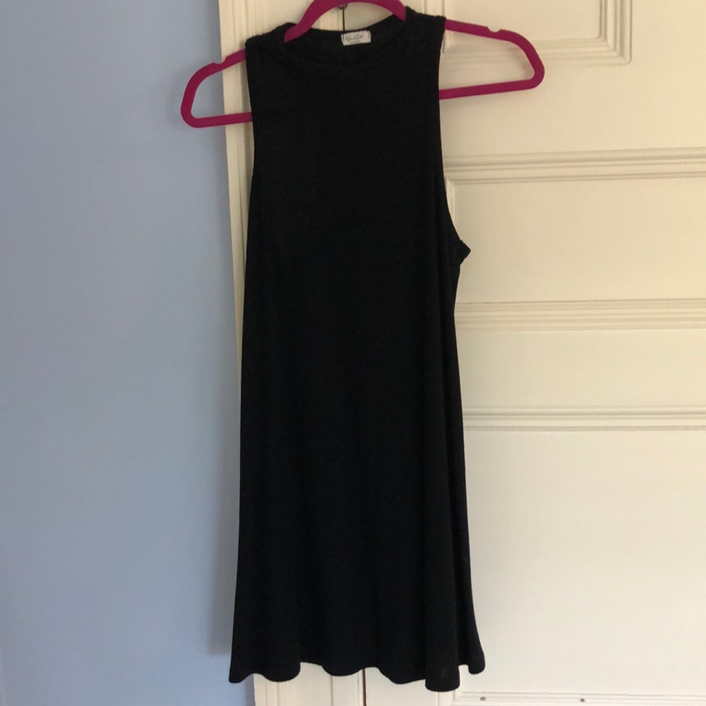 Black dress.